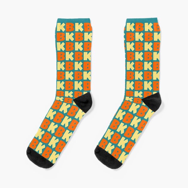 A pair of KB Monogram socks