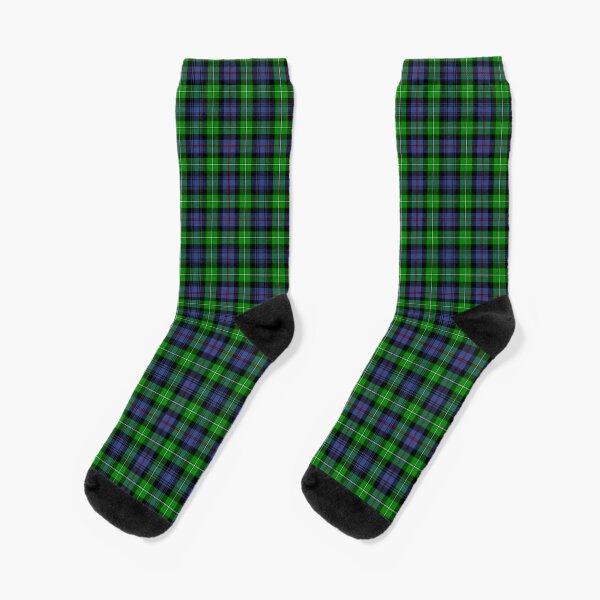 A pair of MacKenzie Tartan Socks