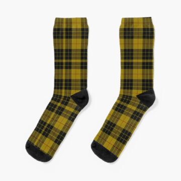 A pair of MacLeod Tartan Socks