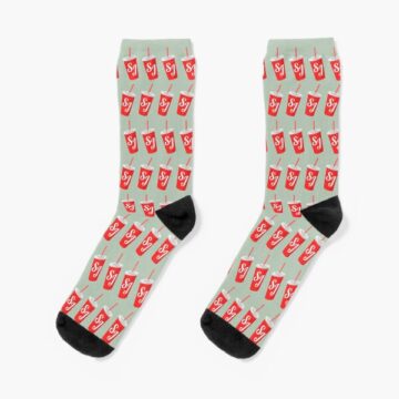 A pair of SJ Monogram socks