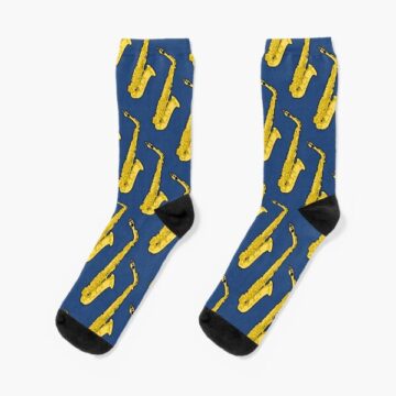 A pair of Men's Saxophone Socks