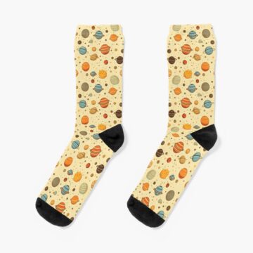 Outer Space Planet Socks